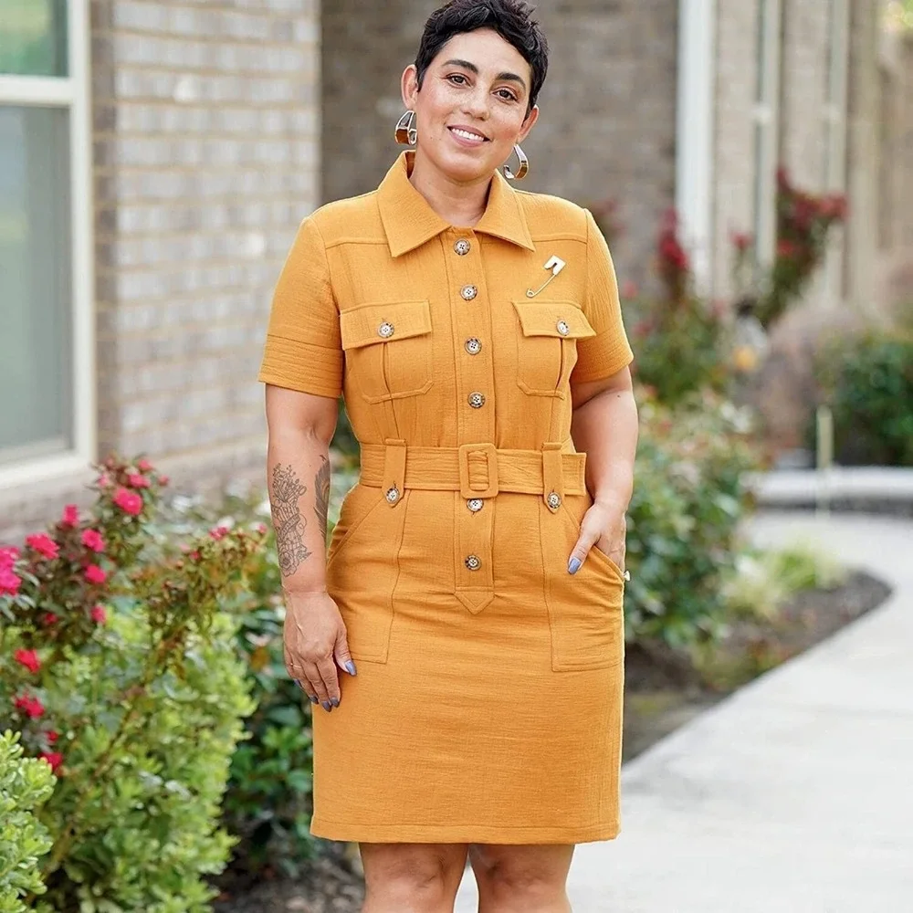 Simplicity Sewing Pattern 9463 Mini Dress Belt‎ Mimi G Misses Size 16-24